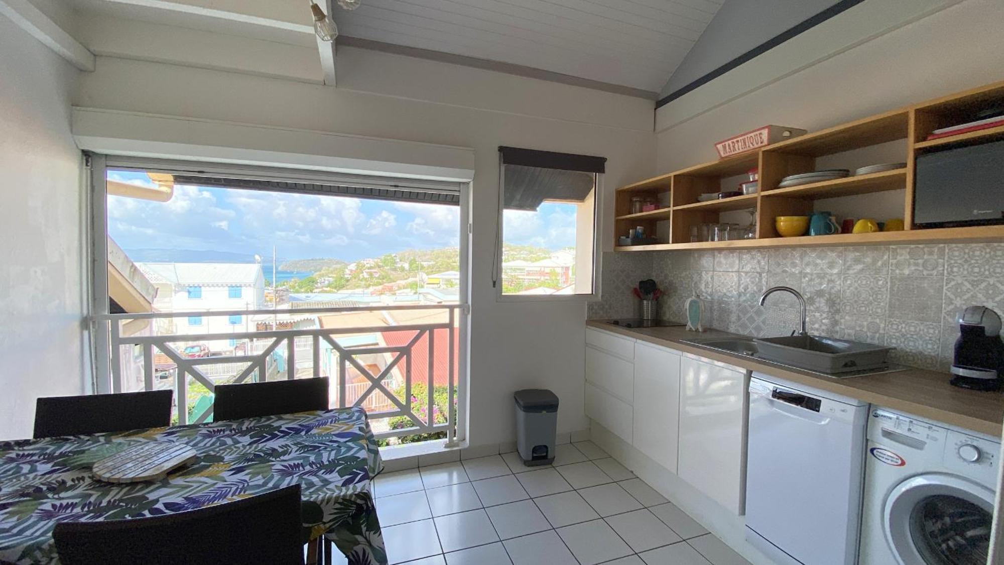 Ti Caraibes, Appartement T3 Atypique, Vue Mer, Piscine Et Proche Plage Les Trois-Ilets Eksteriør bilde