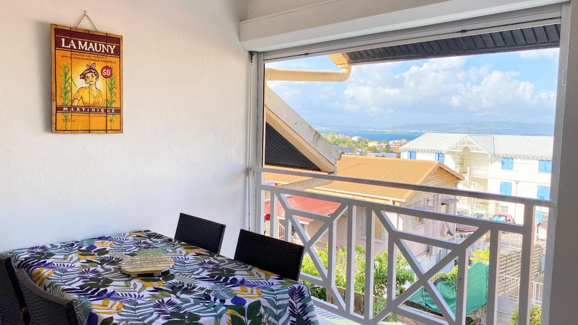 Ti Caraibes, Appartement T3 Atypique, Vue Mer, Piscine Et Proche Plage Les Trois-Ilets Eksteriør bilde